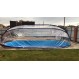 Тент для бассейна овальный Тентнавес 360х560 L200 (9 дуг 5 усиленных) из ПВХ 200 мкм купить с доставкой по РБ